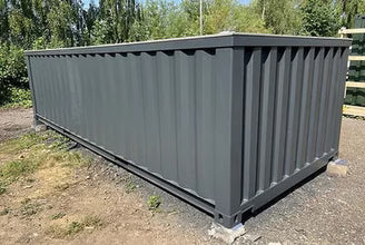 PISCINA DE CONTENTORES DE 20 PÉS COM JATO DE NATAÇÃO CINZA ANTRACITE