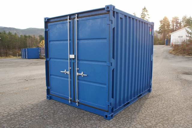 contentores de 10 pés e porta dupla