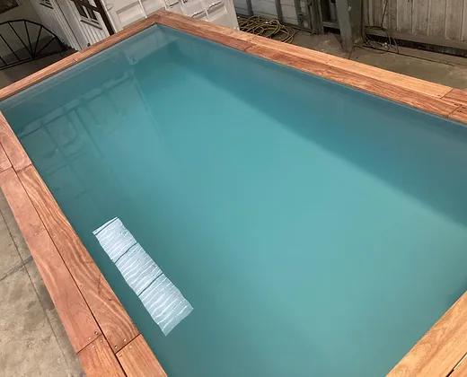 contentor de piscina de 20 pés