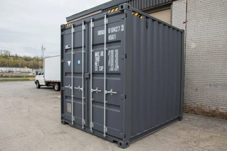 Novo contentor high cube de 10 pés