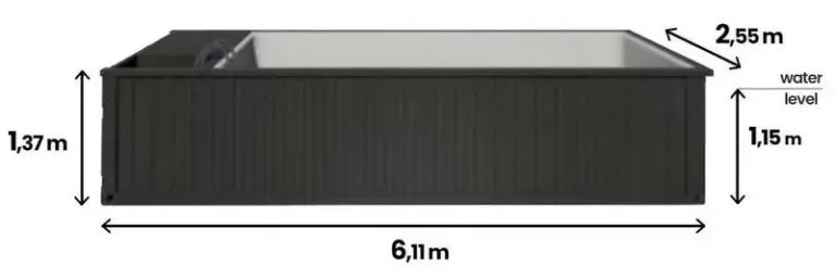Contentor piscina premium